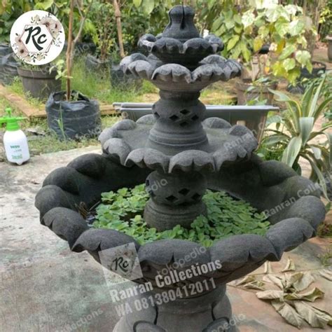 Jual Dekorasi Taman Air Mancur Minimalis Size Water Fountain Small