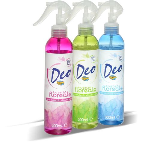 Deodorante Spray Per Ambienti E Tessuti Varie Profumazioni Sistema Casa