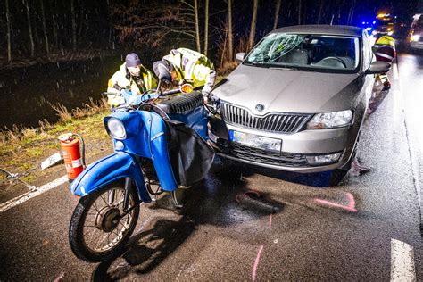 Schwerer Unfall Auf Der S Moped Fahrer Im Krankenhaus Radio Dresden