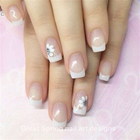 20 Great Spring Nail Designs 2019 French Tip Nail Designs French