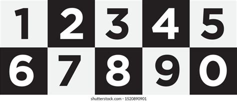 Black Numbers Images Stock Photos And Vectors Shutterstock