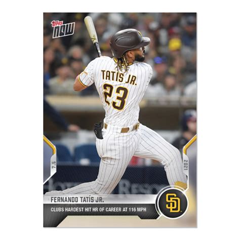 Fernando Tatis Jr Mlb Topps Now Card Pr