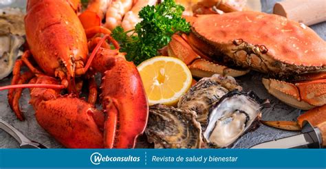 Mariscos Tipos Nutrientes Y Mitos Chupar Cabeza Gambas Surimi