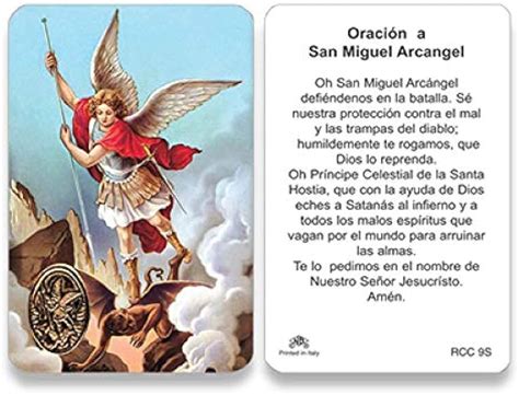 Oración A San Miguel Contra El Demonio Protección De San Miguel Arcángel