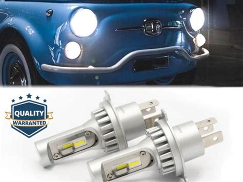 Kit LED H4 Per FIAT 500 D Epoca 36 75 Anabbaglianti Abbaglianti