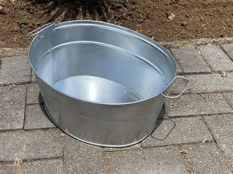 Galvanized Steel Foot Basins Pstinman Trading