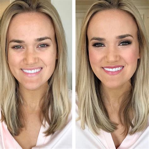 Airbrush Makeup Pictures Before And After Wavy Haircut