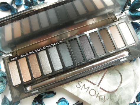 Urban Decay Naked Smoky Palette Review And Swatches Of Faces And Fingers