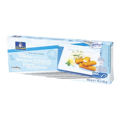 GOLDEN SEAFOOD Fischstäbchen 15 St günstig bei ALDI