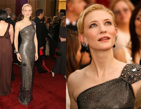 Cate Blanchett In Armani Oscars 2007 Most Beautiful Dresses Nice