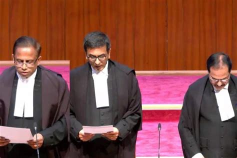 Sc Gets New Judges Prashant Mishra Kv Viswanathan Take Oath