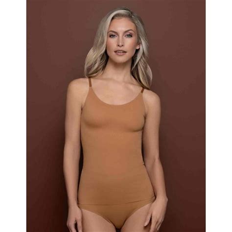 Top Invisible Marron Bye Bra Lingerie Invisible 3 SUISSES