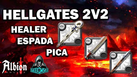 Hellgate V Albion Online Healer Y Espada Pica Haler And Pike