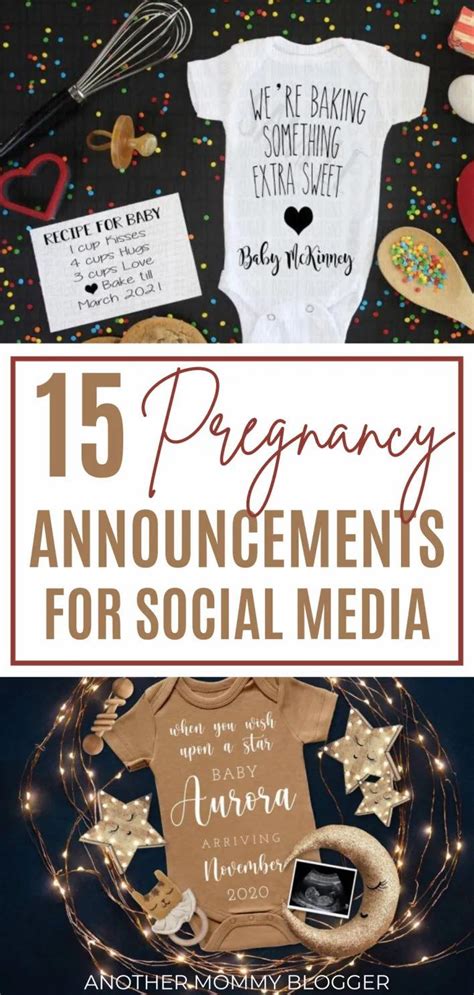 15 Social Media Pregnancy Announcement Ideas Another Mommy Blogger