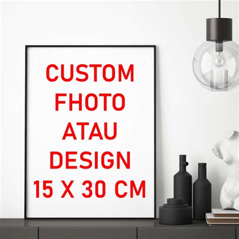 Jual Decoration Custom Poto Photo Custom Foto Fhoto Gambar Dekorasi