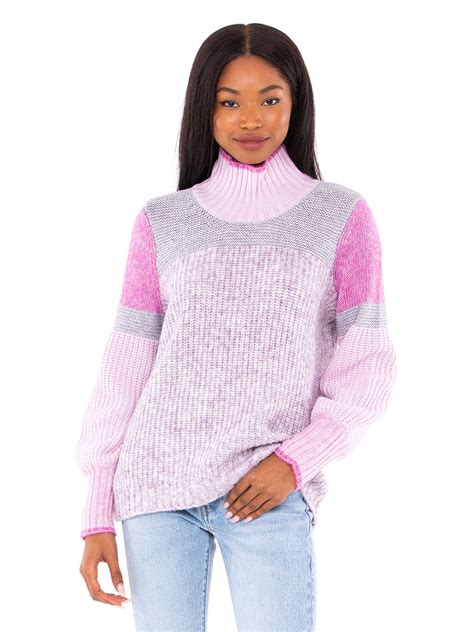 Splendid Marika Turtleneck Sweater In Carbon Multi Fashionpass