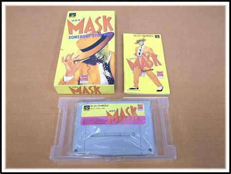 1円 任天堂 ニンテンドー Nintendo スーパーファミコン ソフト Mask マスク 取扱説明書 箱付 アクション ｜売買された