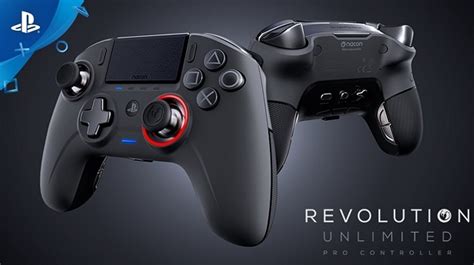 Nacon Revolution Unlimited Pro — Новый лицензированный геймпад для PS4 ...