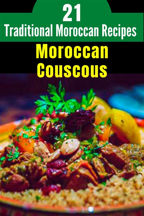 Traditional Moroccan Recipes And Food Artofit