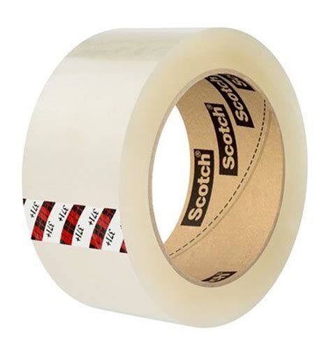 Scotch® Box Sealing Tape 371 Clear 2 48 Mm X 100 M