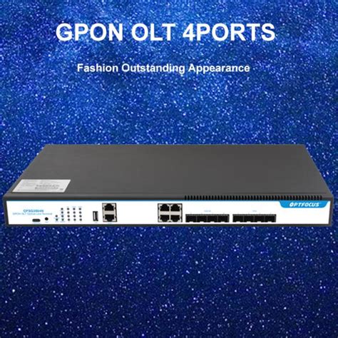 WEB CLI SNMP Management 4 SPF Ports 4 PON Port FTTH Fiber Optical