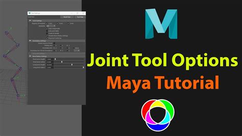 Create Joints Options Explained Maya Rigging Tutorial Youtube