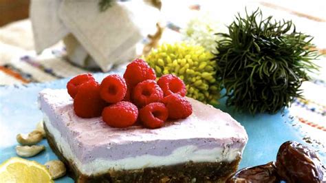 Raw Raspberry Cashew Pie Heavenly Healthy Gourmet