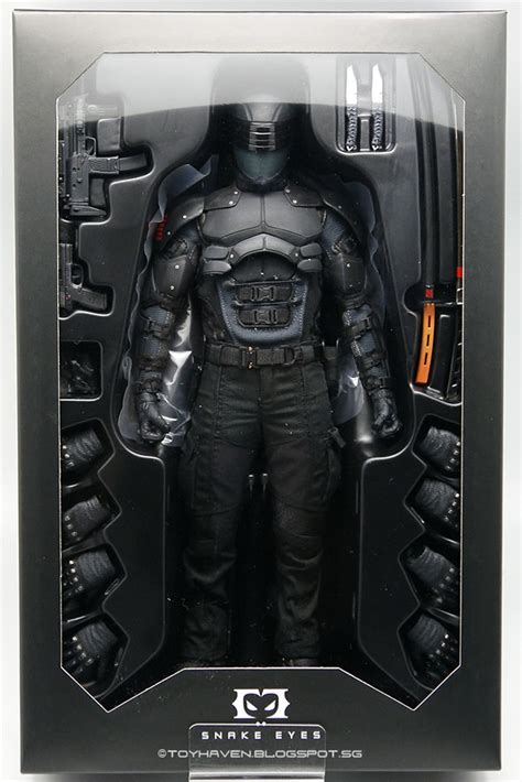 Toyhaven Review I Hot Toys G I Joe Retaliation Th Scale Snake Eyes Inch Collectible Figure