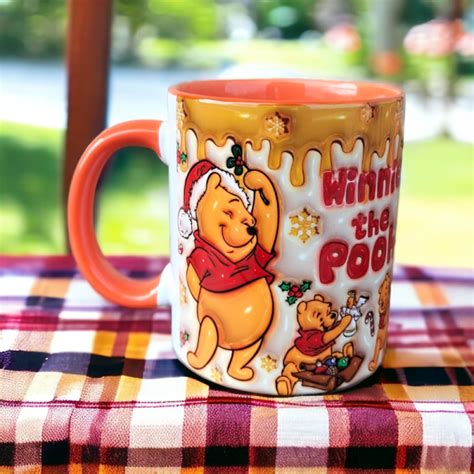 Winnie The Pooh Tasarım Kupa Kupa Miamano