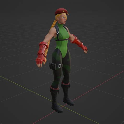 Cammy Fortnite 3d Model By Shevraar