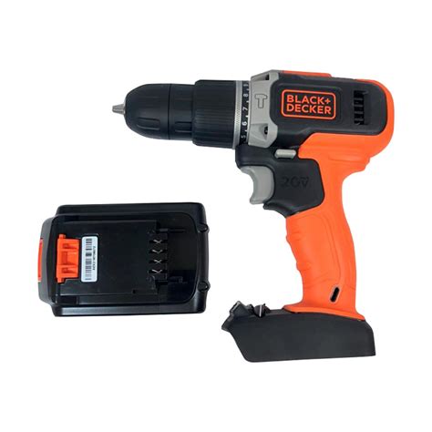 Parafusadeira Furadeira De Impacto Black Decker BCD704C1 Bivolt 2Vel