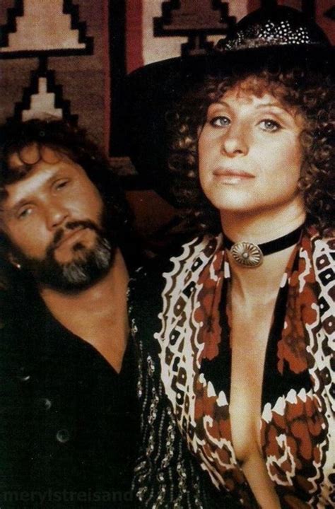 Pictures Of Barbra Streisand And Kris Kristofferson On The Set Of A