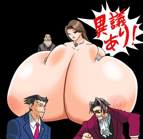 Post 4292210 Ace Attorney Mia Fey Miles Edgeworth Phoenix Wright Judge