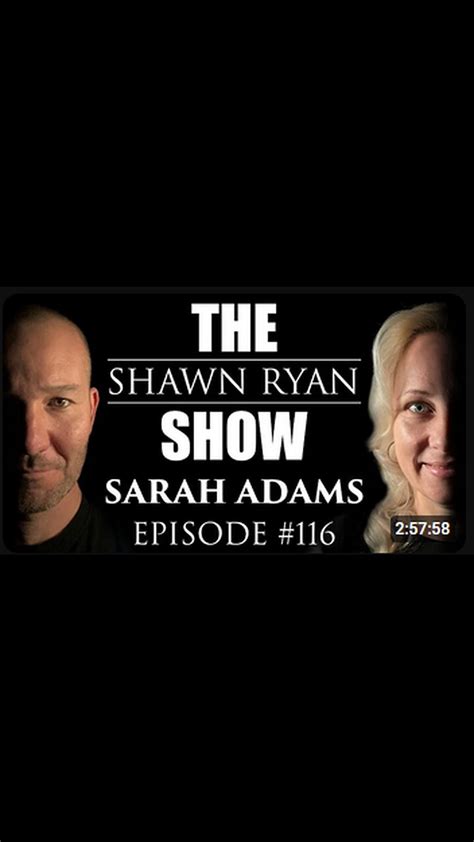 Shawn Ryan SHow 116 Sarah Adams CIA Agent Mistaken As Russian Sex Worker