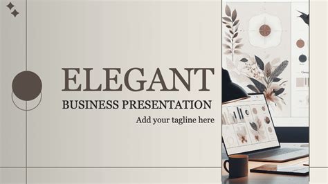 Free Elegant Business Presentation Template For Google Slides And