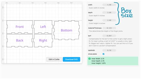 Laser Cut Boxes With Finger Joints, Understanding All the Settings : 6 ...