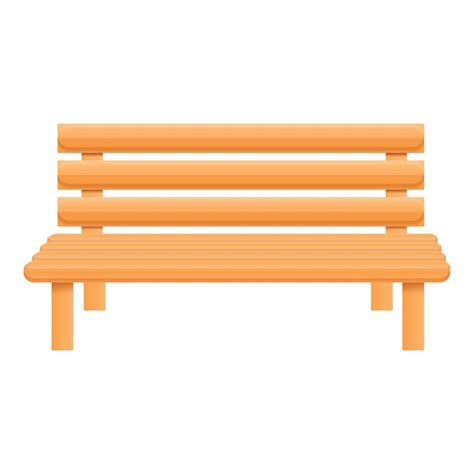 Wood Bench Icon Cartoon Style Vector Art At Vecteezy