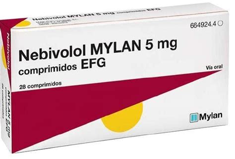 Noticias De Salud Nebivolol Mylan 5 Mg Comprimidos EFG Nuevo