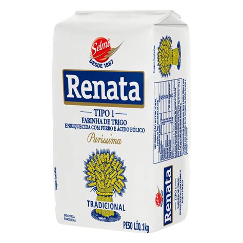 Farinha Trigo Renata Tipo 1 Tradicional 1kg