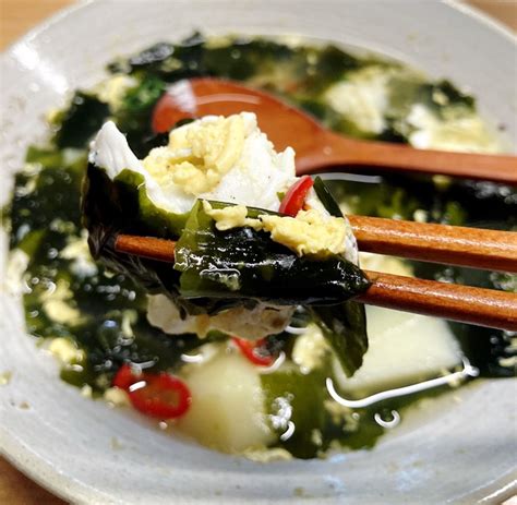 감자미역국 끓이기 초간단 계란미역국 끓이기 고기없이도 맛있는 미역국 끓이는 법 감자계란미역국 한그릇요리 건강식