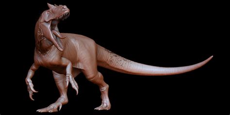 Horror Allosaurus by clanaghan on DeviantArt