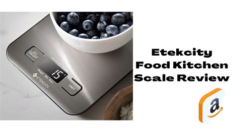 Etekcity Food Kitchen Scale Review Youtube