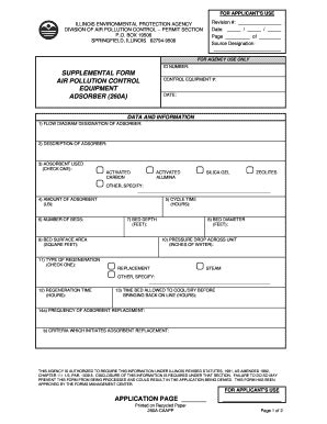 Fillable Online Solidwaste Epa State Il Revision Fax Email Print