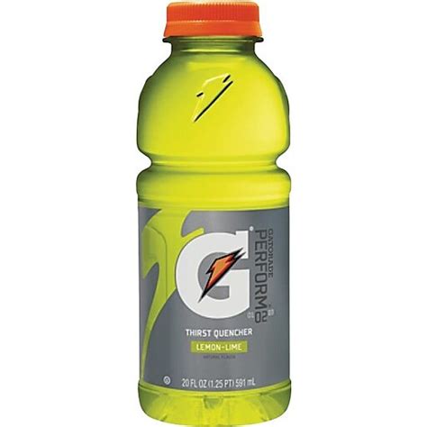 Gatorade® Lemon Lime 20 Oz Bottles 24case Staples