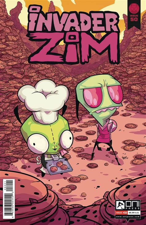 Invader Zim 50 Cover B Variant Ian Mcginty And Joven Paul Cover