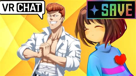 Vrtale Frisk And Kuwabara In Snowdin Vrchat Youtube