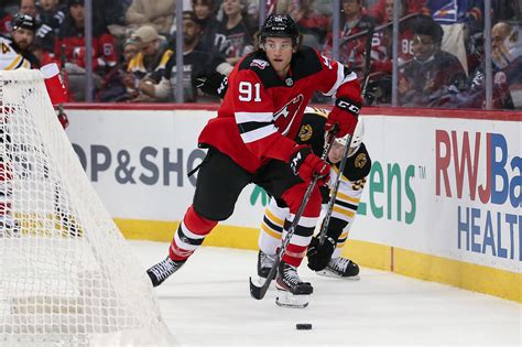 Devils Mercer Quietly Impressing In Sophomore Season The Hockey Writers New Jersey Devils