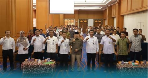 Wabup Rohul Launching Aplikasi Aladin Mudahkan Pengusaha Mengurus Izin