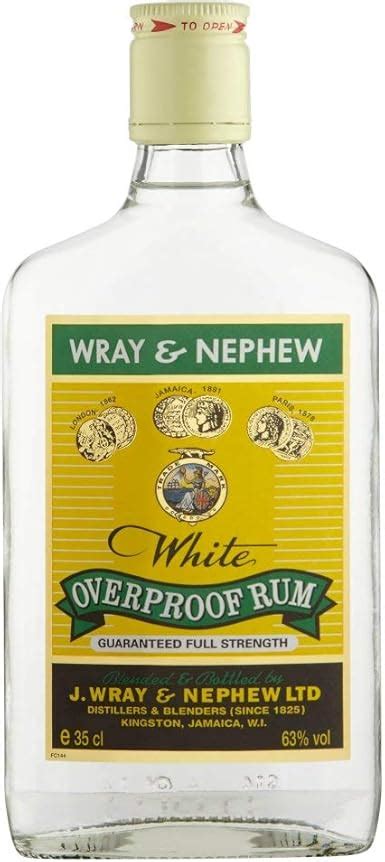 Wray And Nephew White Overproof Jamaican Rum 35cl Half Bottle