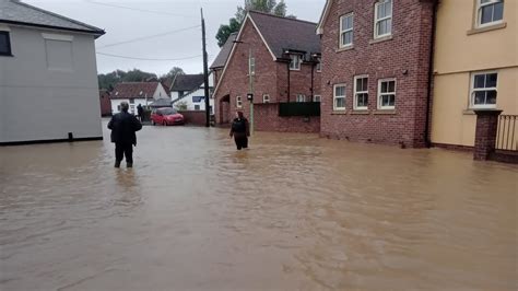 Major incident declared in Suffolk amid torrential rain and flooding caused by Storm Babet ...